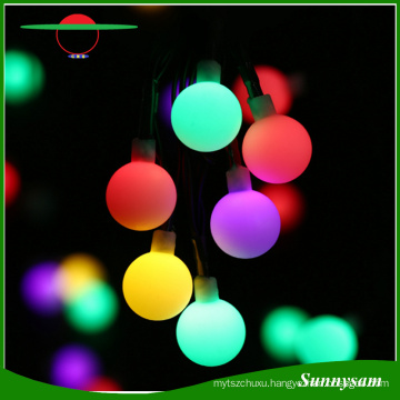 Globe 50 LED Ball String Lights Solar Powered Christmas Light Decorative Lighting for Home Garden Patio Lawn Party Decorations